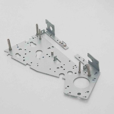 電解板五金沖壓件俯視圖片 電解板五金沖壓件俯視圖片